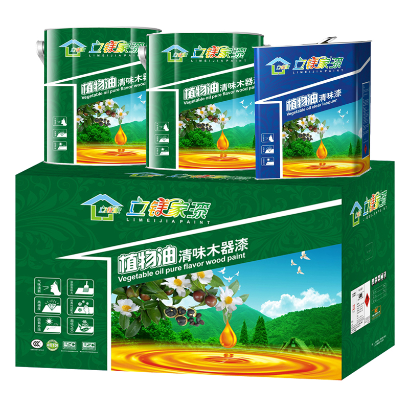 裝修漆之植物油清味木器漆