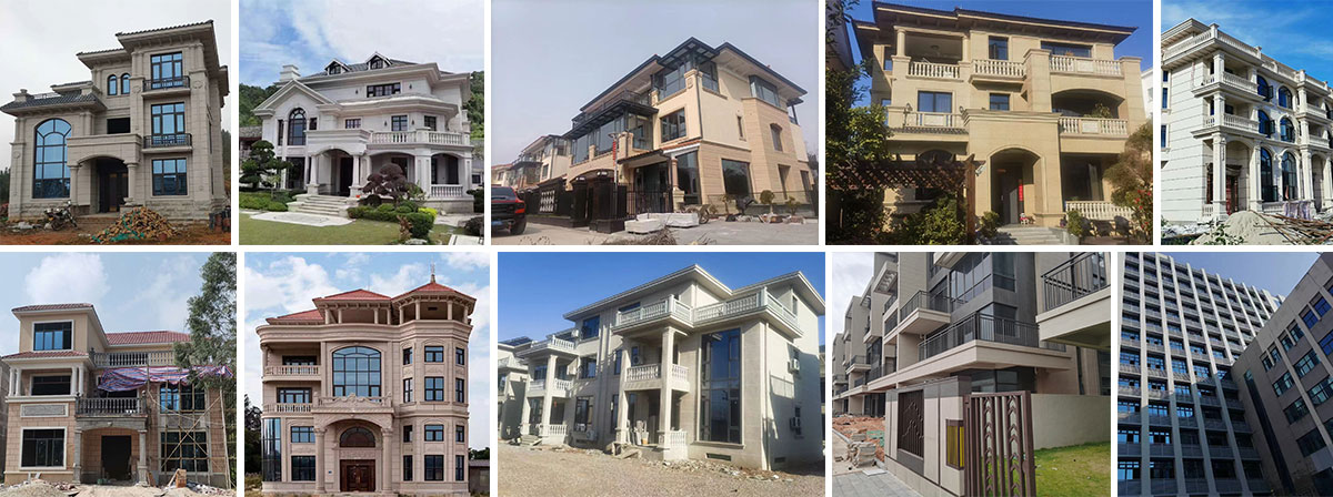 仿大理石漆水包砂工程案例